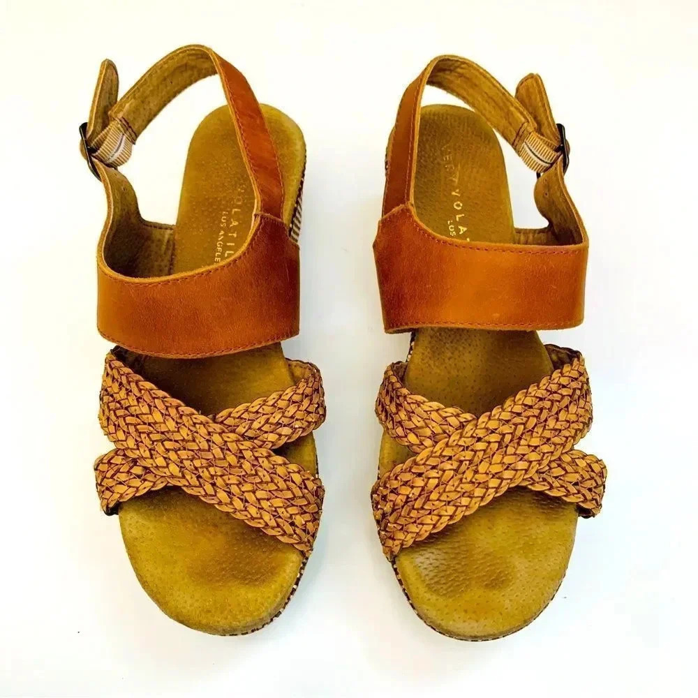 Very Volatile Wedged Sandals - Picture 3 of 6